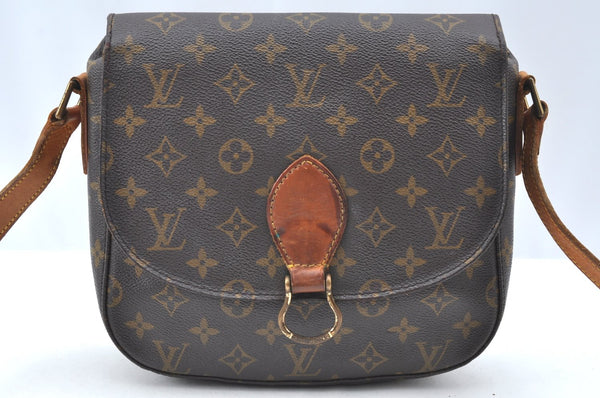 Authentic Louis Vuitton Monogram Saint Cloud GM M51242 Shoulder Cross Bag K4369