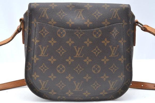 Authentic Louis Vuitton Monogram Saint Cloud GM M51242 Shoulder Cross Bag K4369