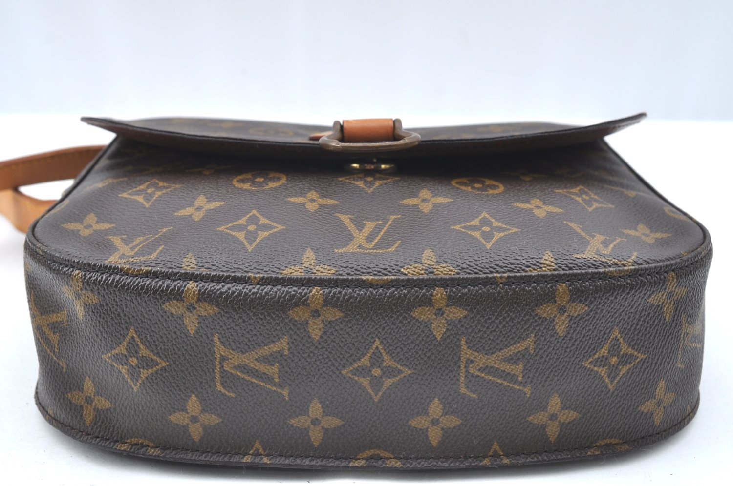 Authentic Louis Vuitton Monogram Saint Cloud GM M51242 Shoulder Cross Bag K4370