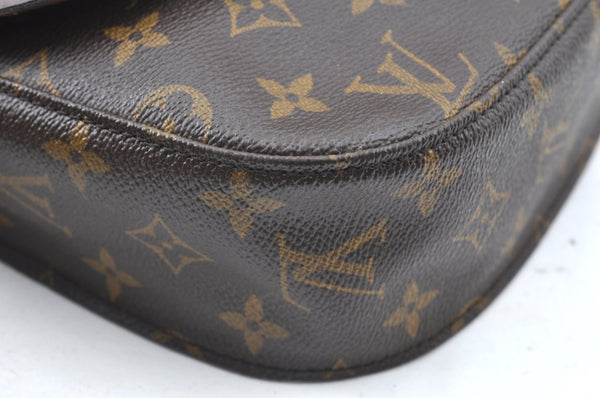 Authentic Louis Vuitton Monogram Saint Cloud GM M51242 Shoulder Cross Bag K4370