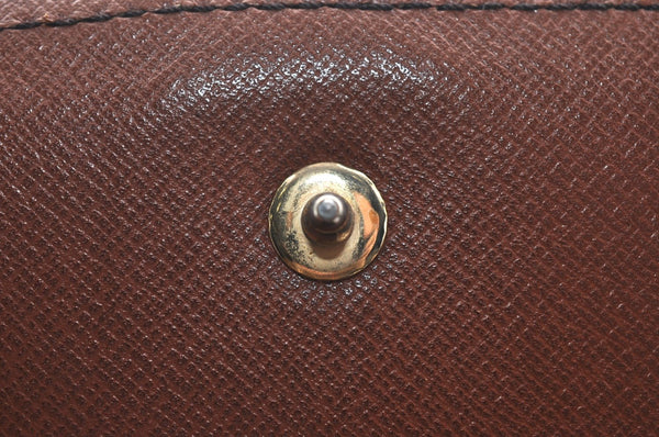 Authentic Louis Vuitton Monogram Saint Cloud GM M51242 Shoulder Cross Bag K4370