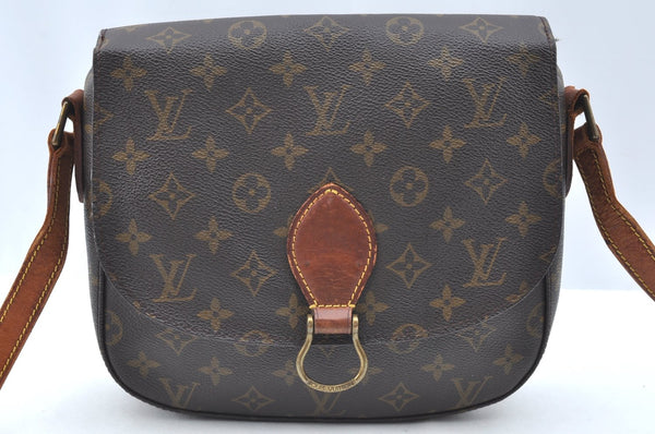 Authentic Louis Vuitton Monogram Saint Cloud GM M51242 Shoulder Cross Bag K4371