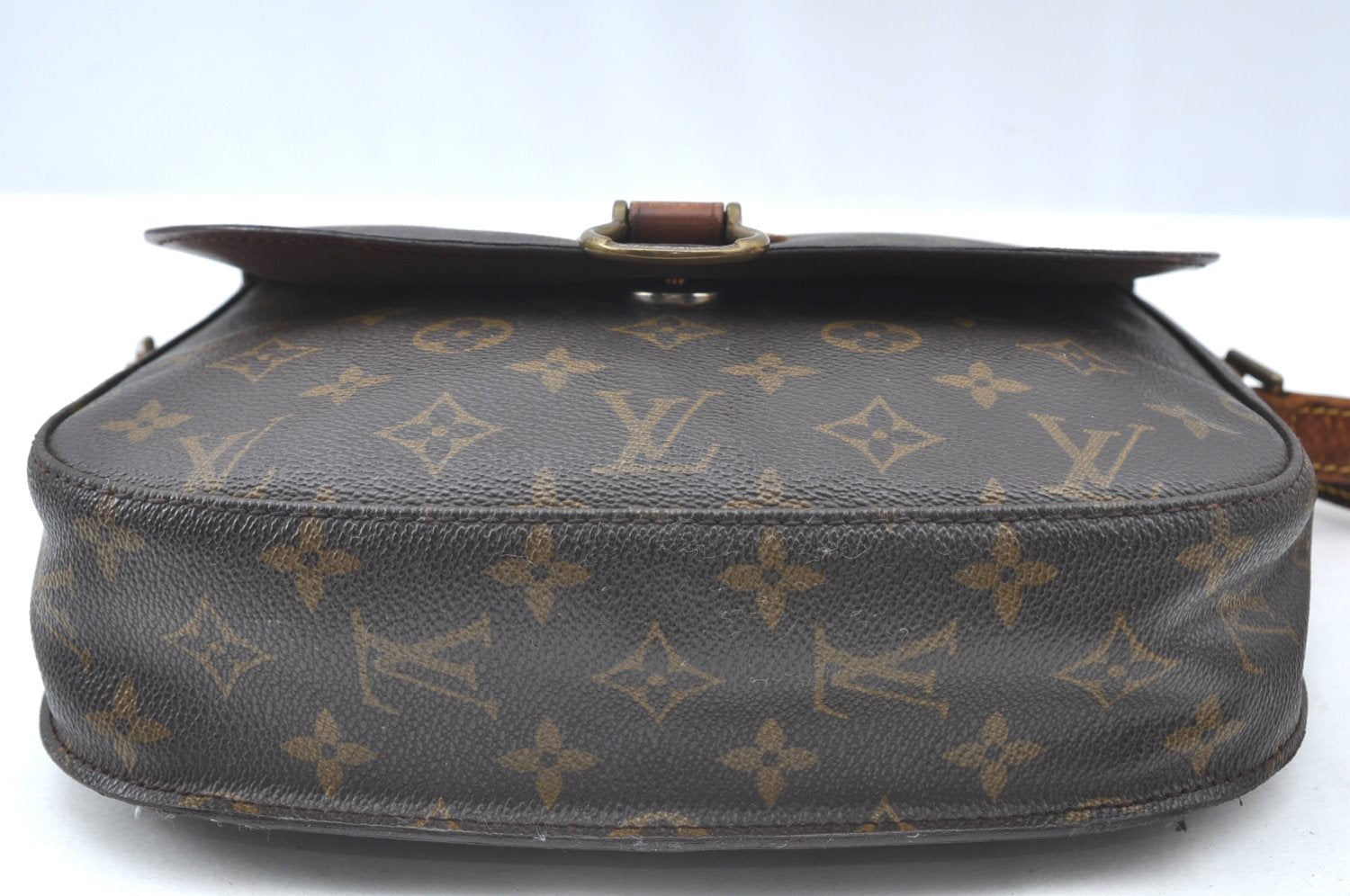 Authentic Louis Vuitton Monogram Saint Cloud GM M51242 Shoulder Cross Bag K4371