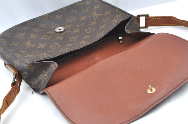 Authentic Louis Vuitton Monogram Saint Cloud GM M51242 Shoulder Cross Bag K4371