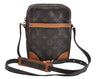 Authentic Louis Vuitton Monogram Danube Shoulder Cross Body Bag M45266 LV K4374