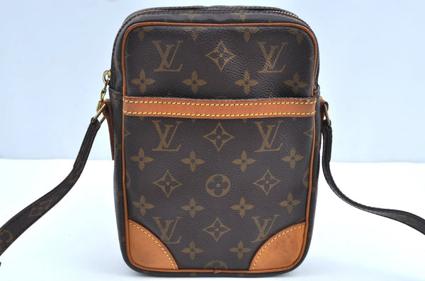 Authentic Louis Vuitton Monogram Danube Shoulder Cross Body Bag M45266 LV K4374