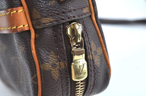 Authentic Louis Vuitton Monogram Danube Shoulder Cross Body Bag M45266 LV K4374