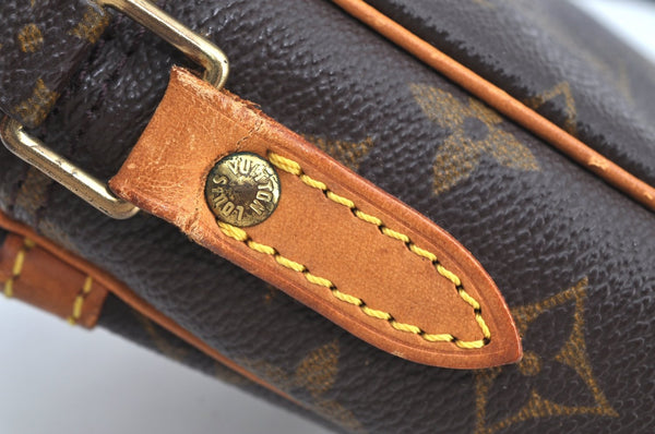 Authentic Louis Vuitton Monogram Danube Shoulder Cross Body Bag M45266 LV K4374