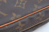 Authentic Louis Vuitton Monogram Danube Shoulder Cross Body Bag M45266 LV K4374