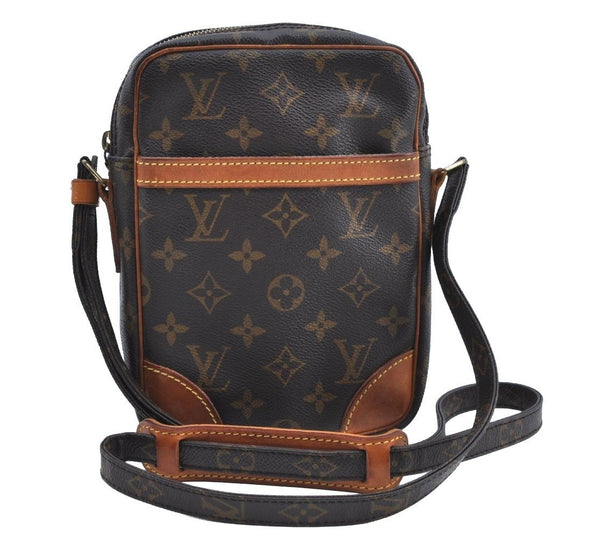 Authentic Louis Vuitton Monogram Danube Shoulder Cross Body Bag M45266 LV K4375