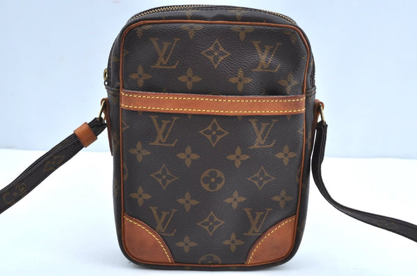 Authentic Louis Vuitton Monogram Danube Shoulder Cross Body Bag M45266 LV K4375