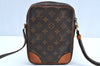 Authentic Louis Vuitton Monogram Danube Shoulder Cross Body Bag M45266 LV K4375