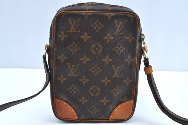 Authentic Louis Vuitton Monogram Danube Shoulder Cross Body Bag M45266 LV K4375