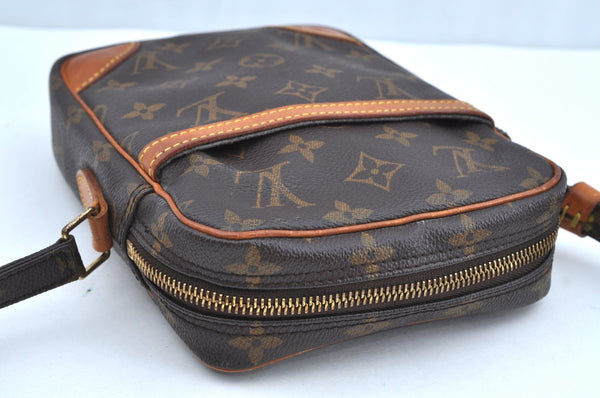 Authentic Louis Vuitton Monogram Danube Shoulder Cross Body Bag M45266 LV K4375
