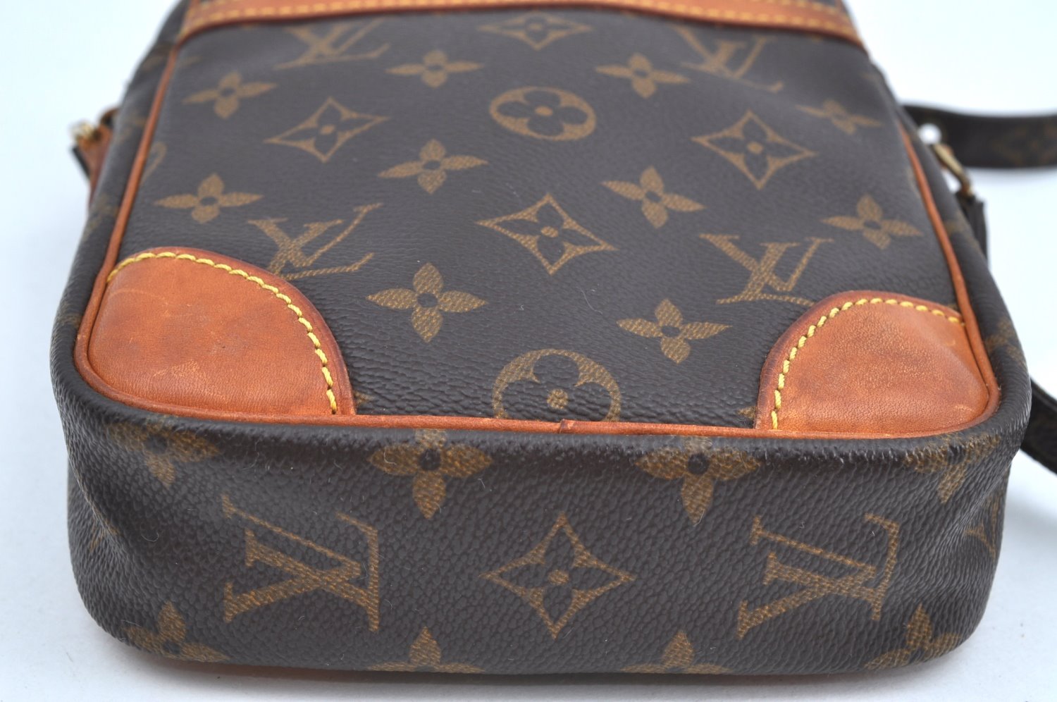 Authentic Louis Vuitton Monogram Danube Shoulder Cross Body Bag M45266 LV K4375