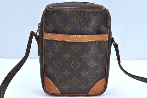 Authentic Louis Vuitton Monogram Danube Shoulder Cross Body Bag M45266 LV K4376