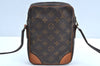 Authentic Louis Vuitton Monogram Danube Shoulder Cross Body Bag M45266 LV K4376
