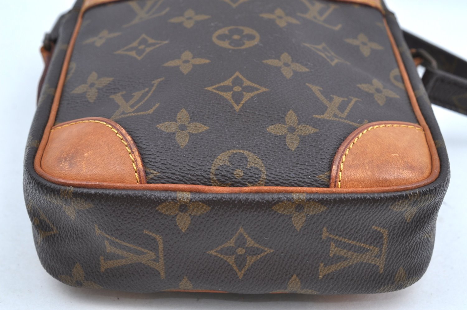 Authentic Louis Vuitton Monogram Danube Shoulder Cross Body Bag M45266 LV K4376