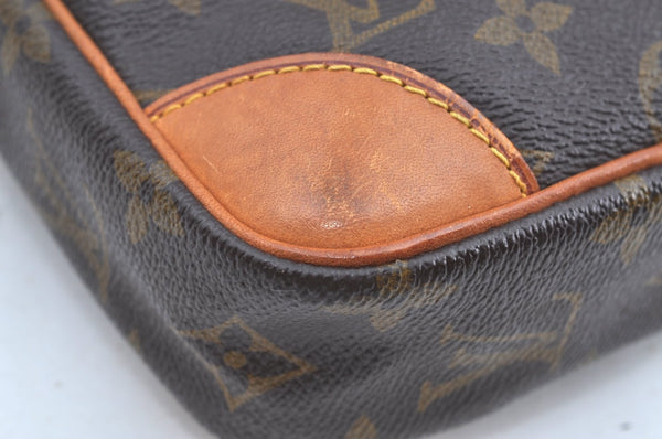 Authentic Louis Vuitton Monogram Danube Shoulder Cross Body Bag M45266 LV K4376