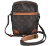 Authentic Louis Vuitton Monogram Danube Shoulder Cross Body Bag M45266 LV K4377