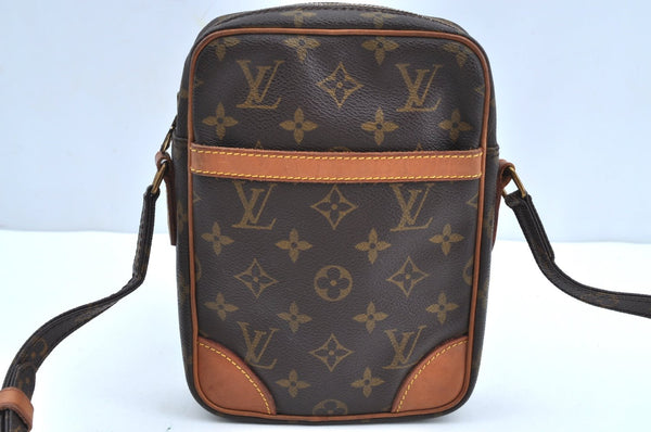 Authentic Louis Vuitton Monogram Danube Shoulder Cross Body Bag M45266 LV K4377