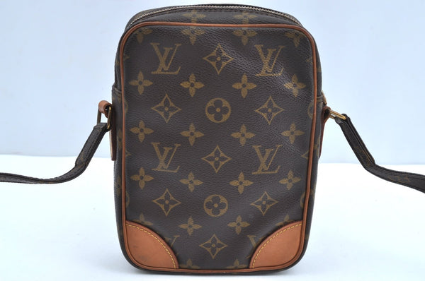 Authentic Louis Vuitton Monogram Danube Shoulder Cross Body Bag M45266 LV K4377