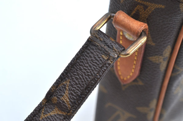 Authentic Louis Vuitton Monogram Danube Shoulder Cross Body Bag M45266 LV K4377