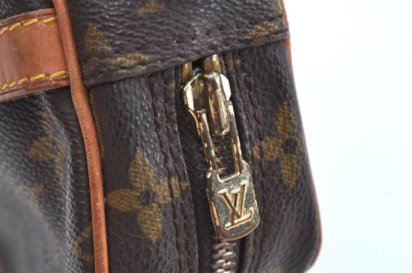 Authentic Louis Vuitton Monogram Danube Shoulder Cross Body Bag M45266 LV K4377