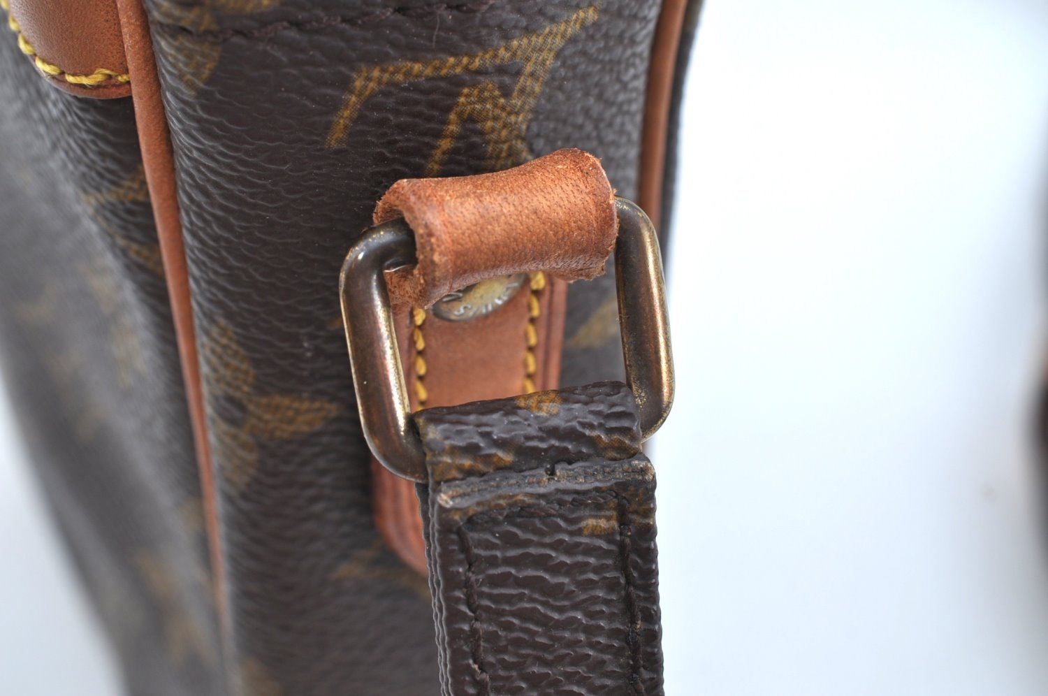 Authentic Louis Vuitton Monogram Danube Shoulder Cross Body Bag M45266 LV K4377