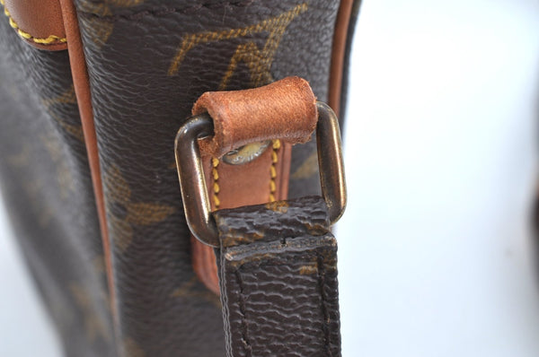 Authentic Louis Vuitton Monogram Danube Shoulder Cross Body Bag M45266 LV K4377