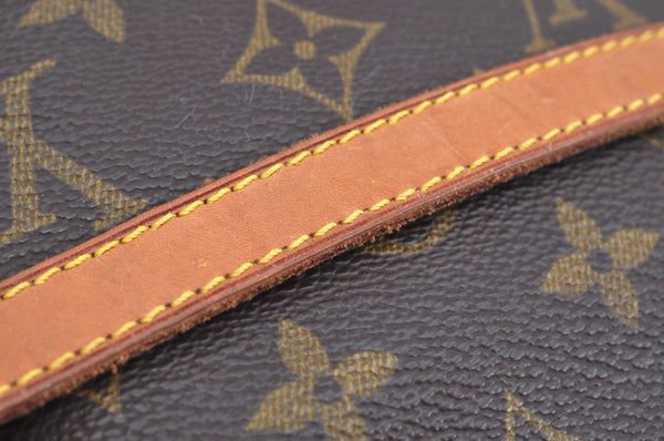 Authentic Louis Vuitton Monogram Danube Shoulder Cross Body Bag M45266 LV K4377