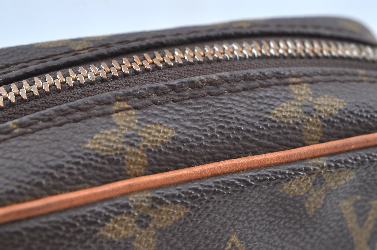 Authentic Louis Vuitton Monogram Danube Shoulder Cross Body Bag M45266 LV K4377