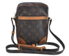 Authentic Louis Vuitton Monogram Danube Shoulder Cross Body Bag M45266 LV K4378
