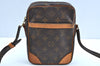 Authentic Louis Vuitton Monogram Danube Shoulder Cross Body Bag M45266 LV K4378