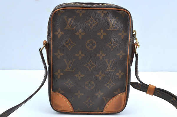 Authentic Louis Vuitton Monogram Danube Shoulder Cross Body Bag M45266 LV K4378