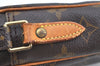 Authentic Louis Vuitton Monogram Danube Shoulder Cross Body Bag M45266 LV K4378