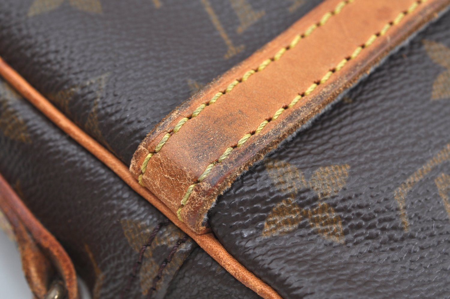 Authentic Louis Vuitton Monogram Danube Shoulder Cross Body Bag M45266 LV K4378