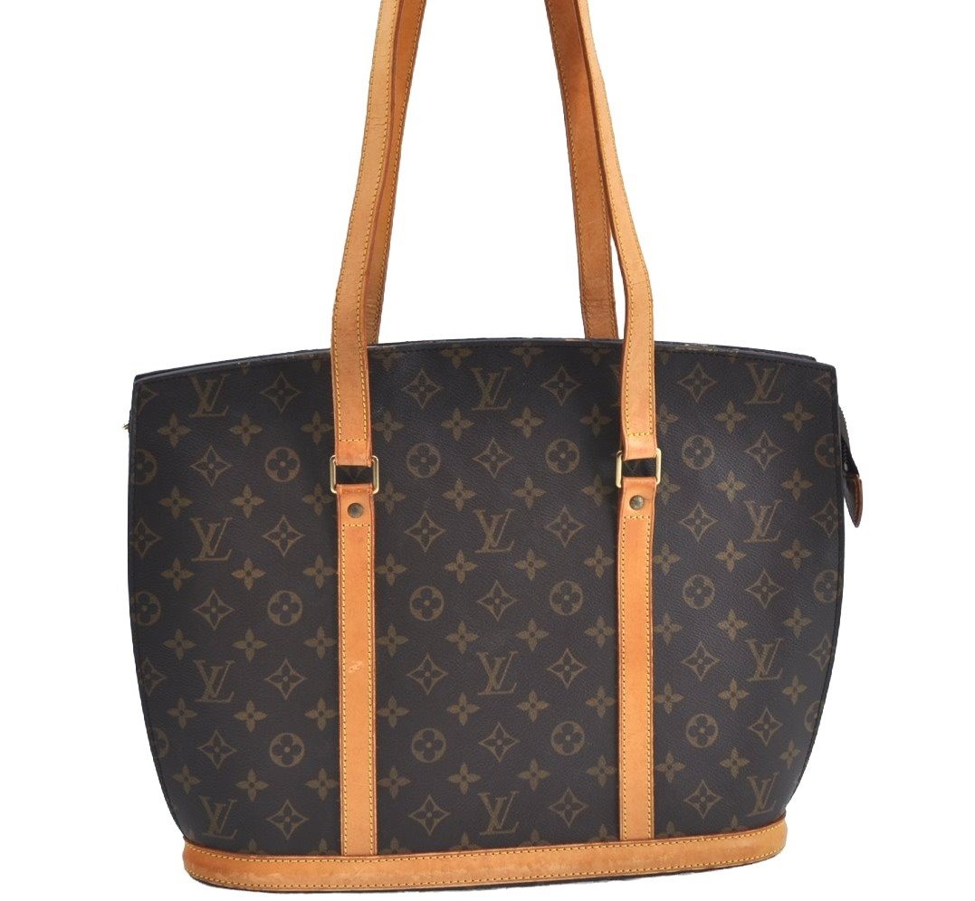 Authentic Louis Vuitton Monogram Babylone Shoulder Tote Bag M51102 LV K4381
