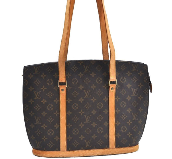 Authentic Louis Vuitton Monogram Babylone Shoulder Tote Bag M51102 LV K4381
