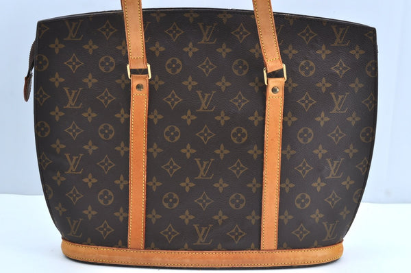 Authentic Louis Vuitton Monogram Babylone Shoulder Tote Bag M51102 LV K4381