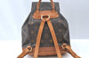 Authentic Louis Vuitton Monogram Montsouris PM Backpack M51137 LV K4382