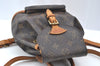 Authentic Louis Vuitton Monogram Montsouris PM Backpack M51137 LV K4382