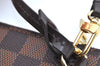 Authentic Louis Vuitton Damier Neverfull Pouch Purse Clutch Bag LV K4389