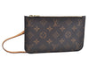 Authentic Louis Vuitton Monogram Neverfull Pouch Purse Clutch Bag LV K4412