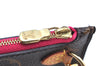 Authentic Louis Vuitton Monogram Neverfull Pouch Purse Clutch Bag Pink LV K4415