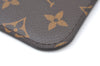 Authentic Louis Vuitton Monogram Neverfull Pouch Purse Clutch Bag LV K4419