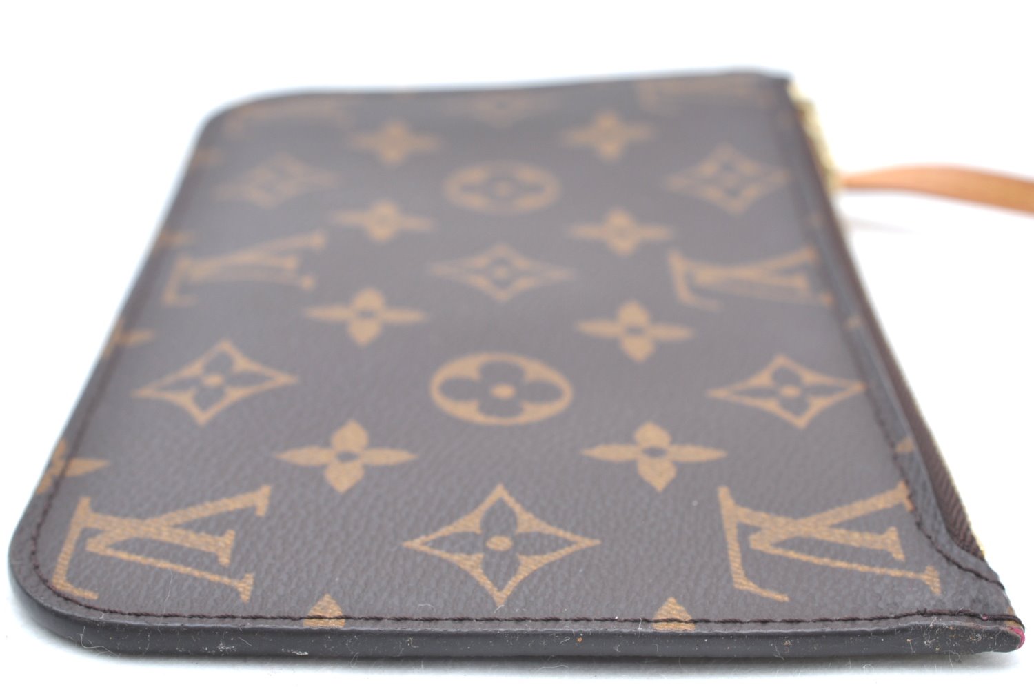 Authentic Louis Vuitton Monogram Neverfull Pouch Purse Clutch Bag LV K4423