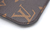 Authentic Louis Vuitton Monogram Neverfull Pouch Purse Clutch Bag Pink LV K4426