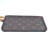 Authentic Louis Vuitton Monogram Neverfull Pouch Purse Clutch Bag Pink LV K4430