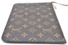 Authentic Louis Vuitton Monogram Neverfull Pouch Purse Clutch Bag LV K4434